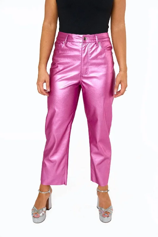 Shelby Pants In Magenta Women's Clothes And Garments