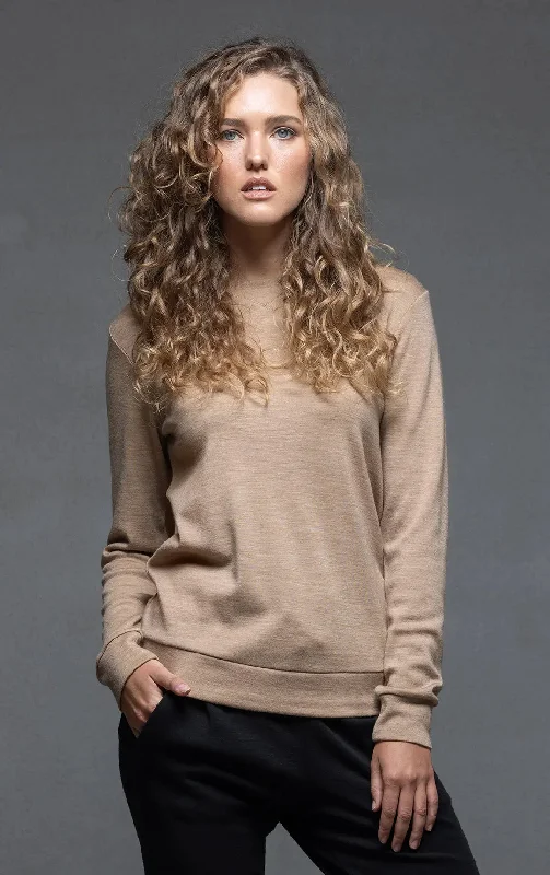 320GSM MERINO SWEATSHIRT Modern Women's Attire