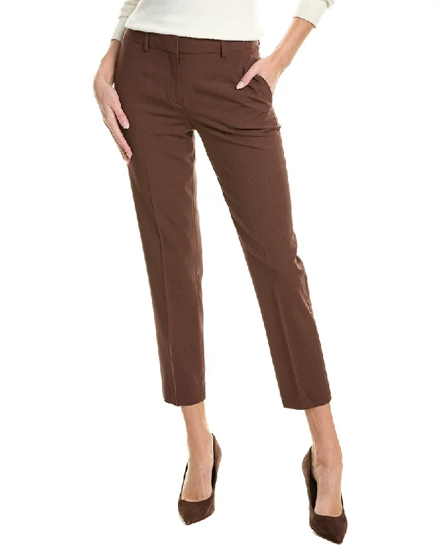 Theory Testra Wool-Blend Pant Stylish Women's Garments