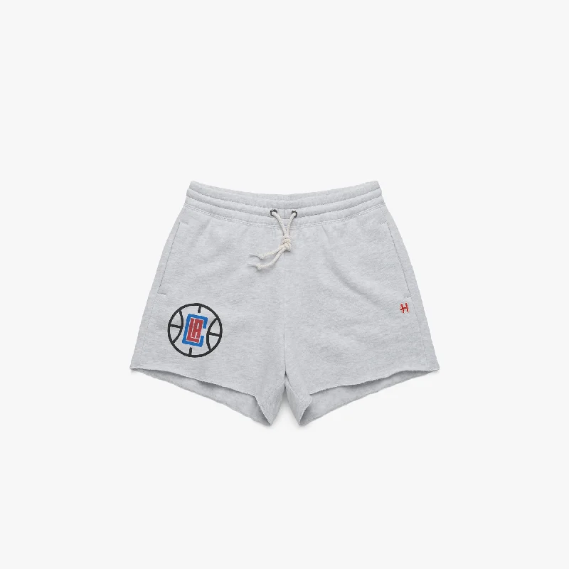 Women's LA Clippers Logo Sweat Shorts Women's Relaxed Clothes