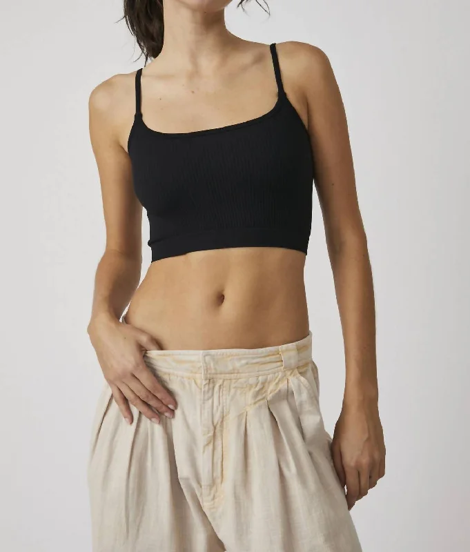 Xyz Recycled Brami Top In Black Online Clothing Boutiques