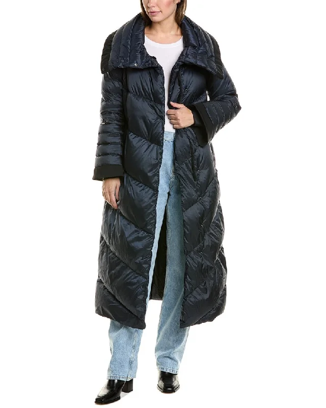 Post Card Papias Long Down Coat Sustainable Women's Clothes