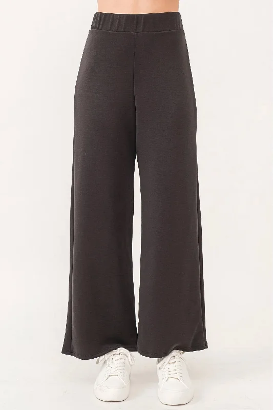 Super Soft Scuba Pants In Black Charming Women's Outfit For Special Occasions