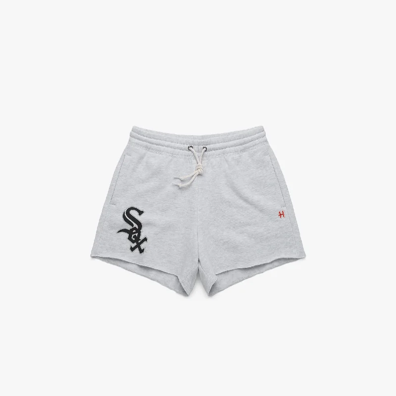 Women's Chicago White Sox Jersey Logo Sweat Shorts Women's High-Fashion Clothes