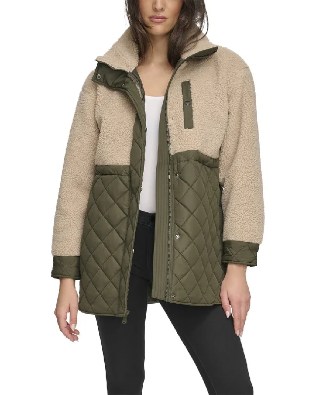 Andrew Marc Longline Quilted Jacket Women's Classic Outfit