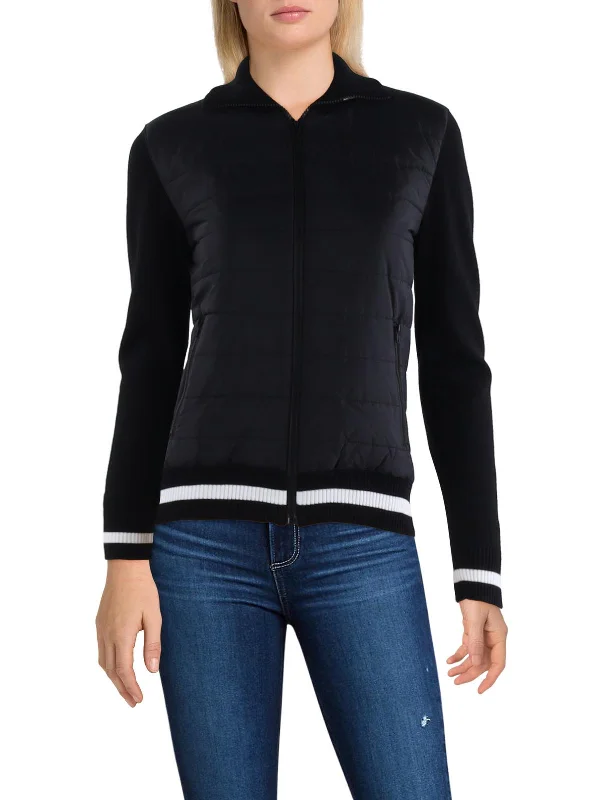 Womens Quilted Lightweight Windbreaker Jacket Women's Outfit For The Office